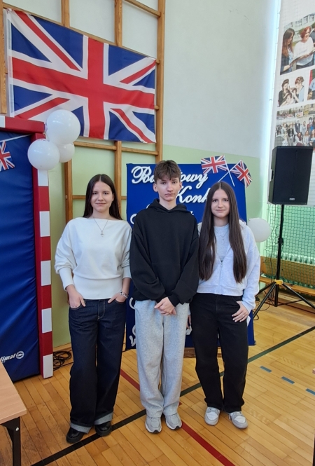 Nasi uczniowie na I Powiatowym Konkursie Języka Angielskiego