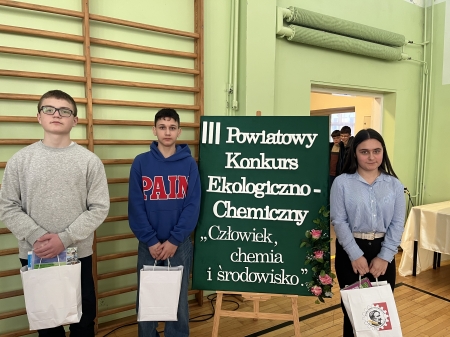 Chemiczne sukcesy naszych uczniów!
