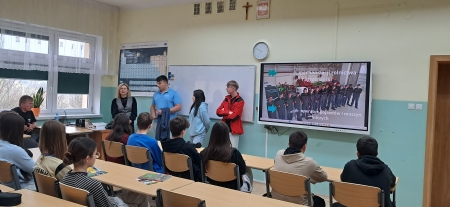 Wizyta przedstawicieli szkół ponadpodstawowych w naszej szkole