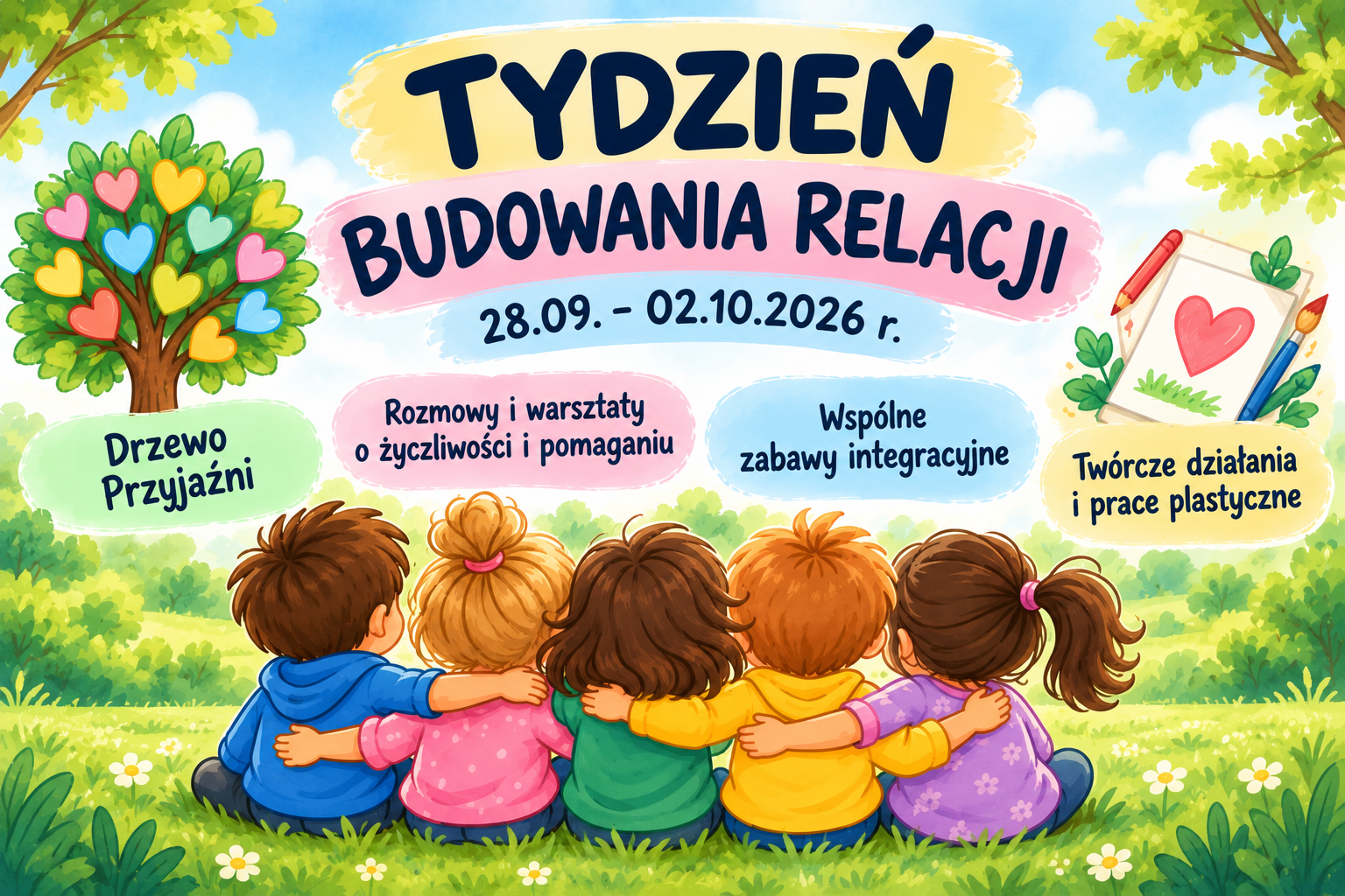 TYDZIEŃ BUDOWANIA RELACJI W NASZYM PRZEDSZKOLU