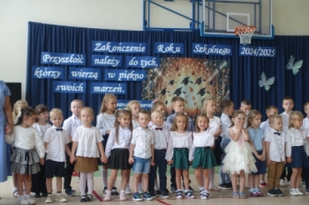 Zakończenie roku przedszkolnego 2024/2025