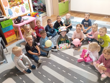 Urodziny w grupie Biedronki - październik 