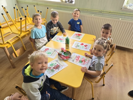 Biedronki i jesienne prace 