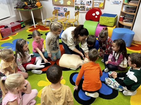 Pierwsza pomoc - grupa Słoneczka 